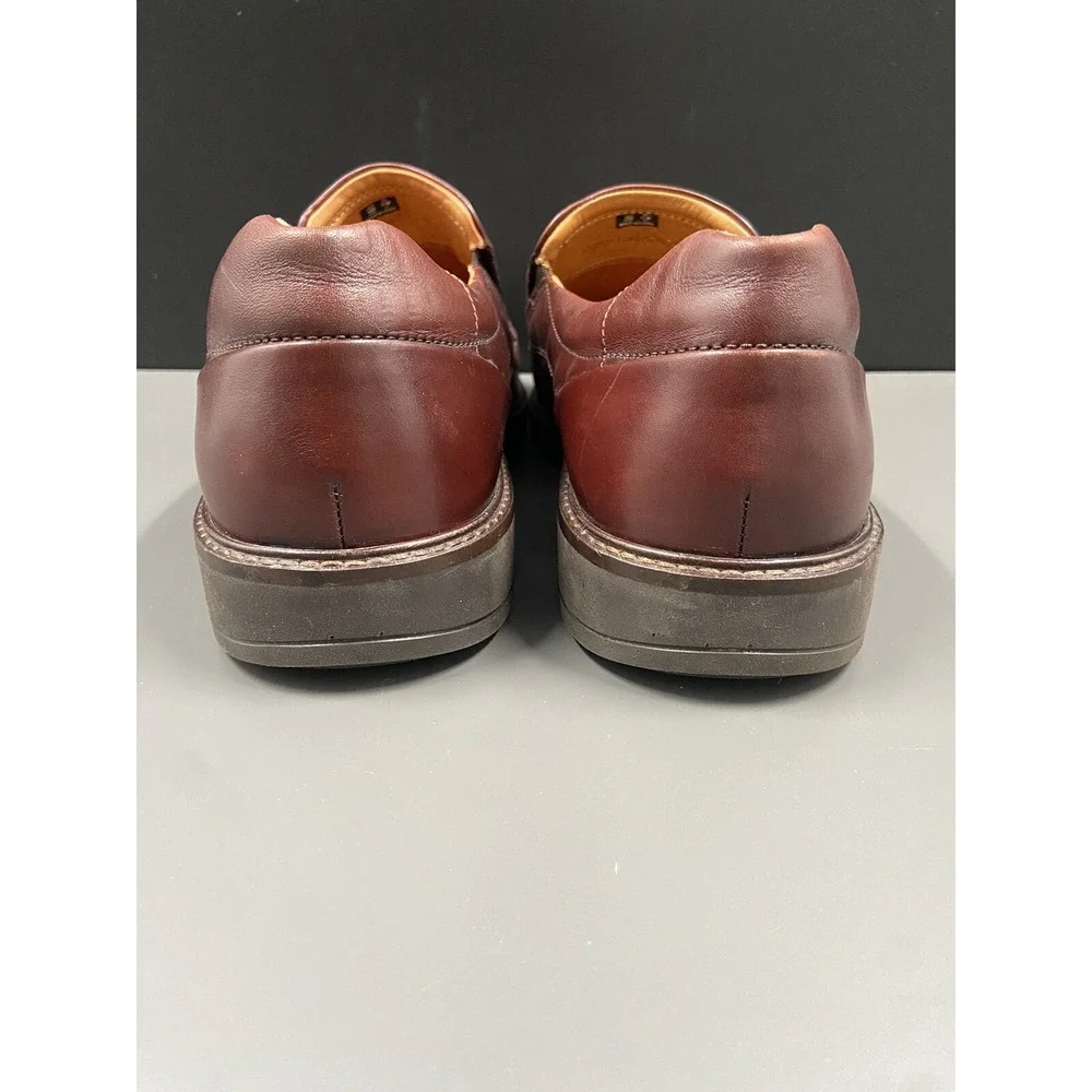 Ecco Men's Helsinki 2‎ Apron Toe Slip-On Cognac EU 47/US 13-13.5 Extra Wide